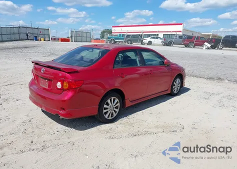 2009 Toyota Corolla S from USA, damaged, VIN 2T1BU40EX9C146487